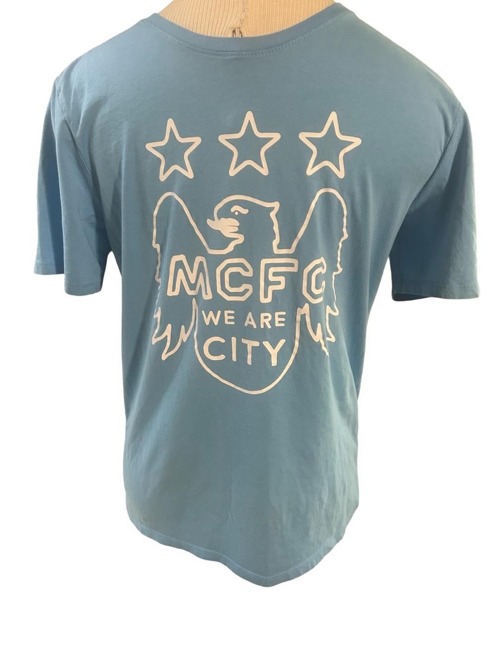 Nike Manchester City Graphic Tee Blue M Athletic Cut
Soccer Shirt - Picture 3 of 10